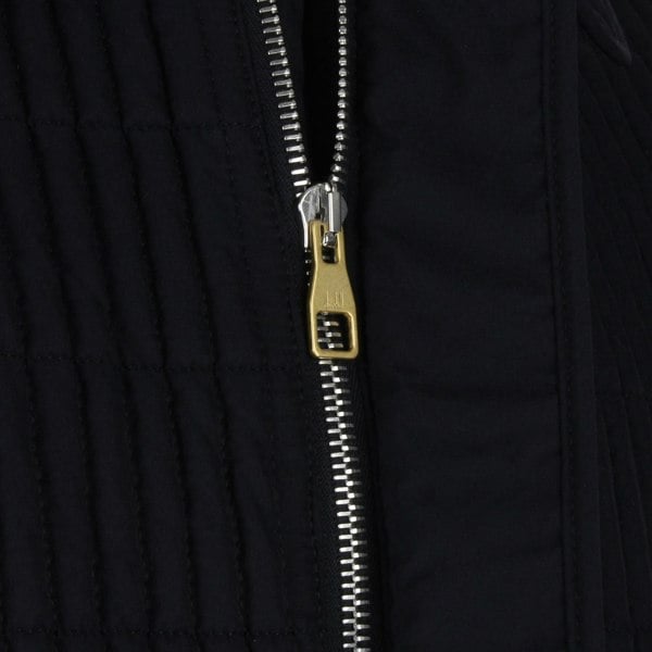 Dunhill fine quilt hybrid jacket in black