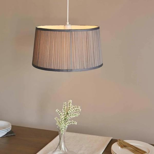 Pagazzi Lighting Pennington 35x21 Charcoal Shade