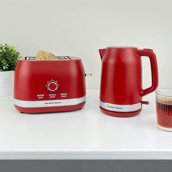 Hamilton Beach Ella 1.7L Kettle - Matte Red