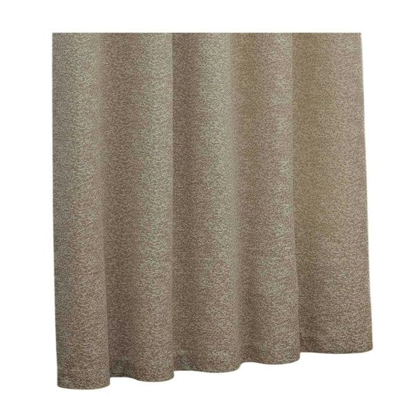 Paoletti New Galaxy Chenille Eyelet Curtains - Ivory - 