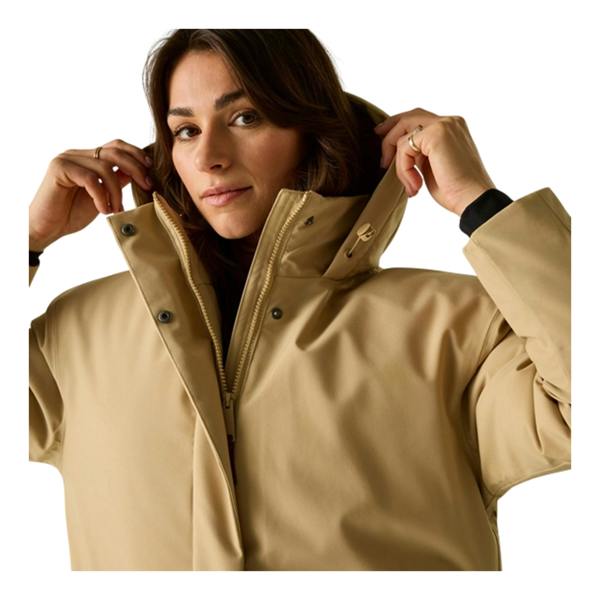 Regatta Womens/Ladies Janna Waterproof Long Length Insulated Jacket - Barleycorn - 