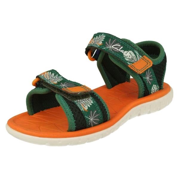 Clarks Childrens Clarks Casual Summer Sandals Surfing Tide