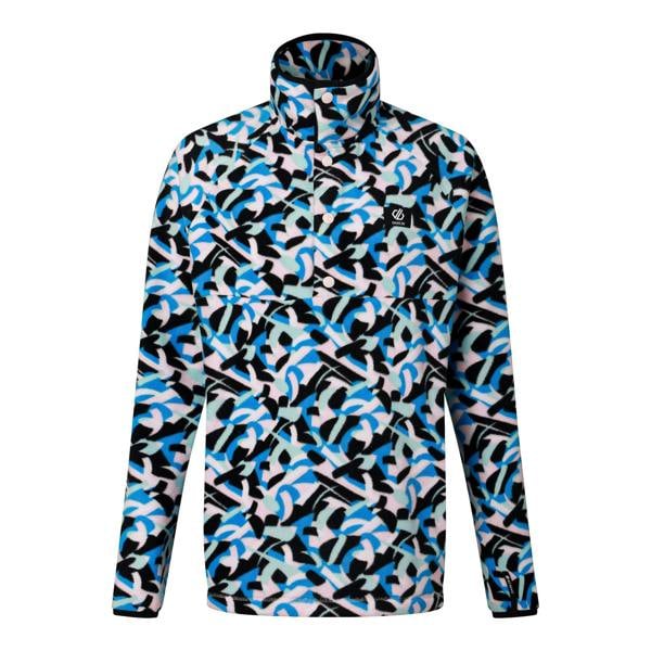 Dare 2B Womens/Ladies Swirl Button Fleece Top - Multicoloured - 