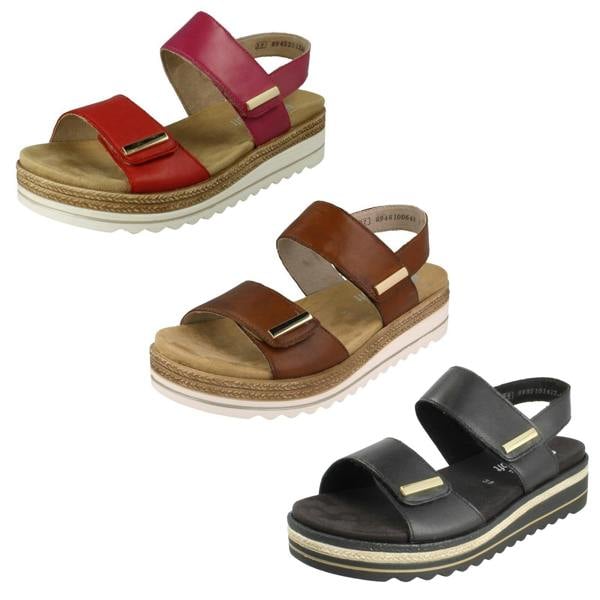 Remonte Ladies Remonte Adjustable Casual Sandals D0Q59