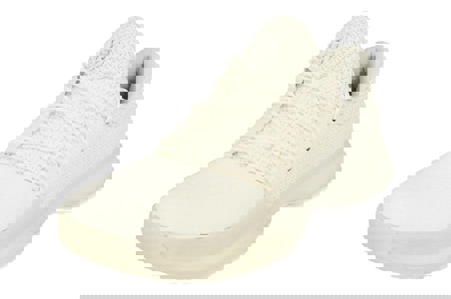 Adidas Harden Vol.1 Junior Basketball Trainers Sneakers  - White Grey Black Bw1110 - Photo 0