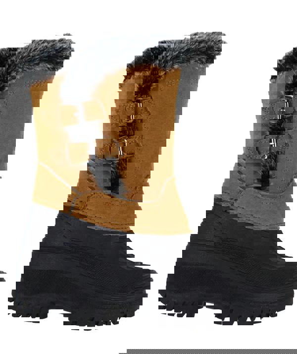 GroundWork Womens Mucker Stable Yard Winter Snow Zip Up/Touch Fasten Boots Wellies