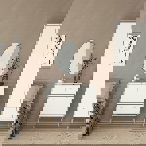 Furniture To Go Cumbria Chest 2 + 2 Drawers White