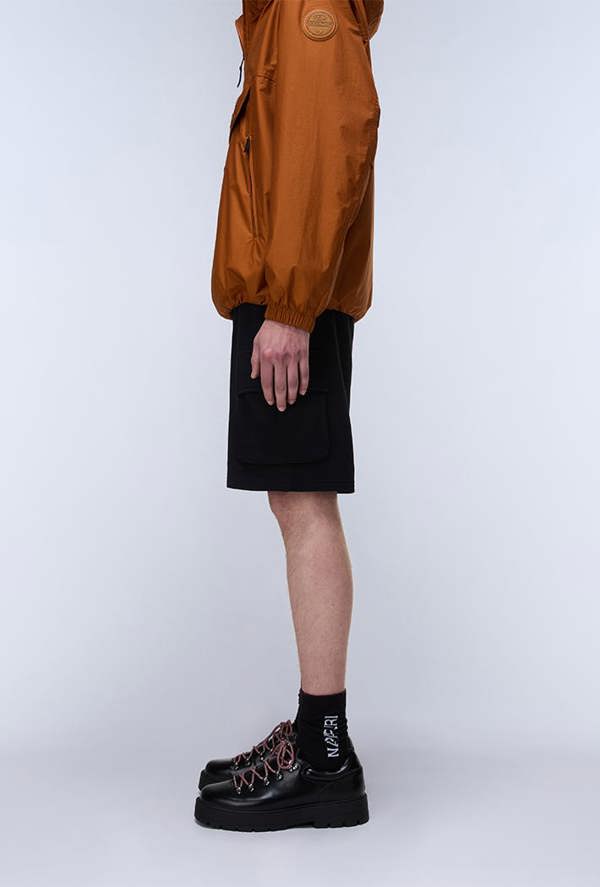 Napapijri Box Logo Cargo Bermuda Shorts