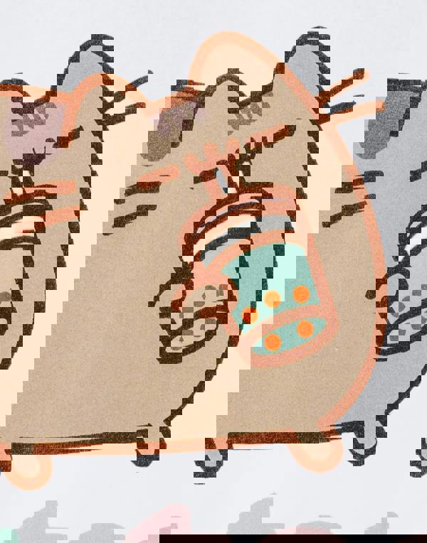 Pusheen Womens White Cutea Short Sleeved T-Shirt