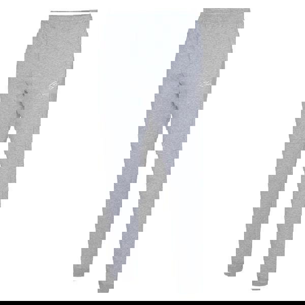 Umbro Mens Club Leisure Jogging Bottoms - Grey Marl/White