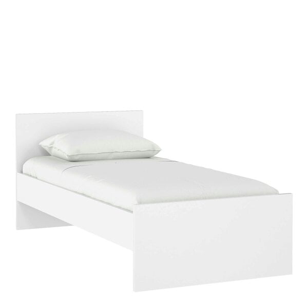 Wyld Haus Budapest 3ft Single White Wooden Bed Frame
