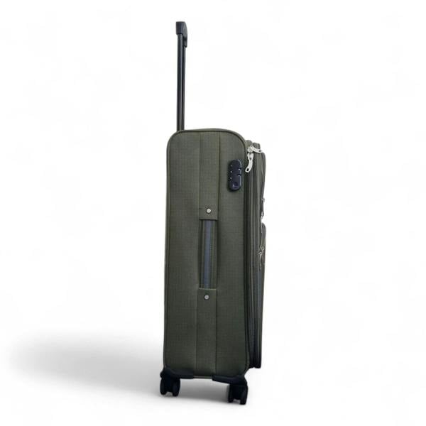Infinity Luggage Expandable Soft 8 Wheel Lightweight Suitcase Luggage Travel Bags Set