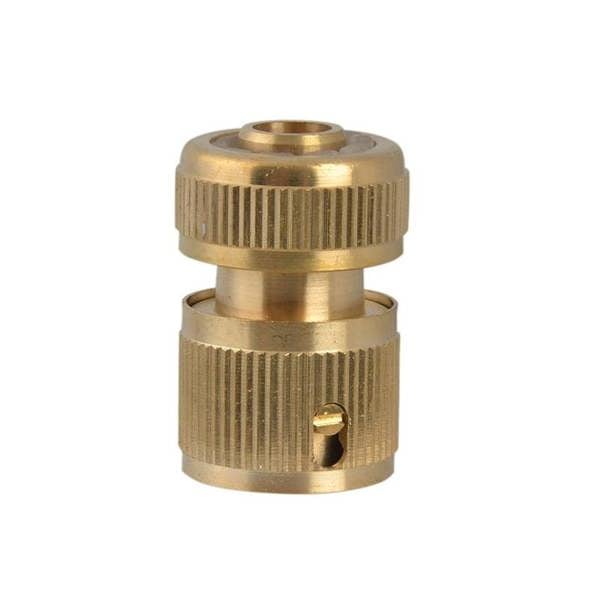 Faithfull Brass Female Water Stop Connector 12.5mm (1/2in) - Multi Colour - 