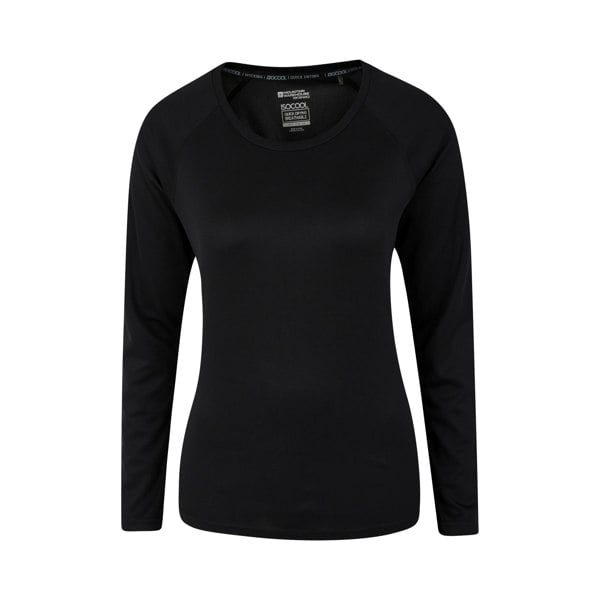 Mountain Warehouse Womens Endurance Long-Sleeved Top - Black