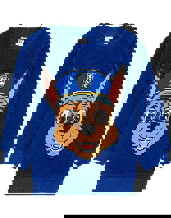 Paw Patrol Boys Green Chase Applique & All-Over Print Long Sleeve Long Leg Pyjama Set