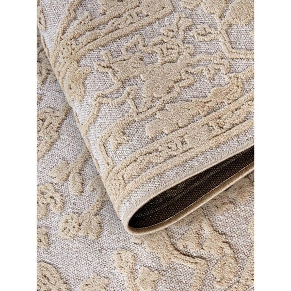 The Rugs Floral Design Soft Pile Rug for Elegance