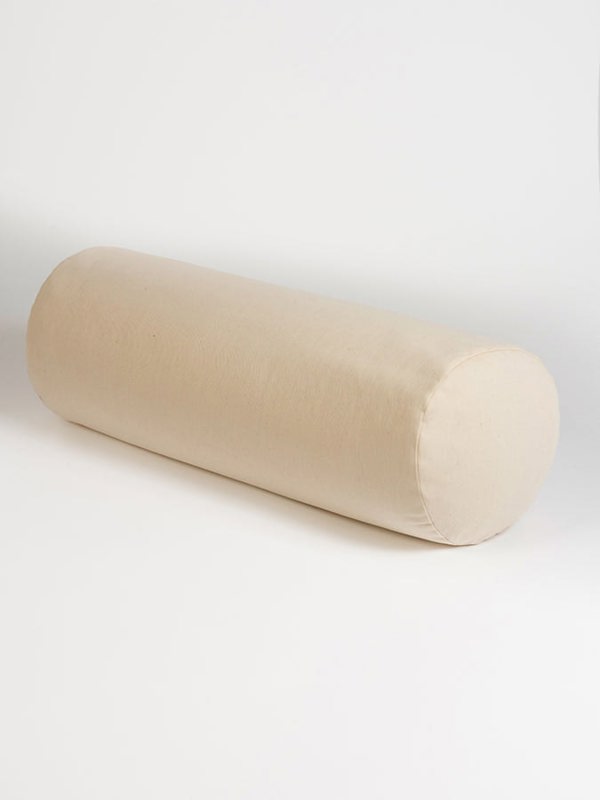 Yoga Stops Traffick Organic Buckwheat Meditation Bolster Cushion