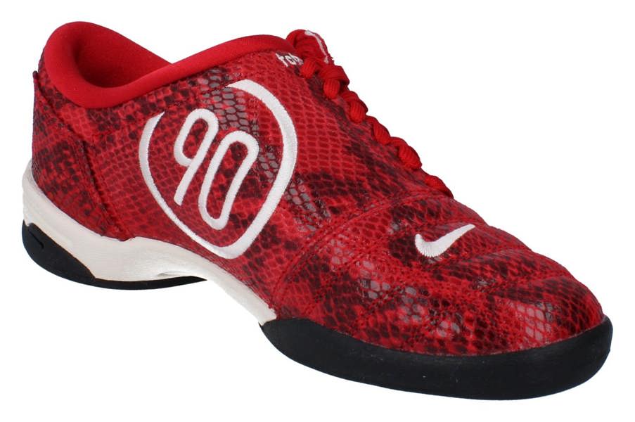 Nike Womens Total 90 Se Trainers Ib4204 Sneakers Shoes  600 - Fire Red Pale Ivory 600 - Photo 3
