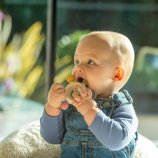 tickit SiliSoft® Rattle Teether (Earth)