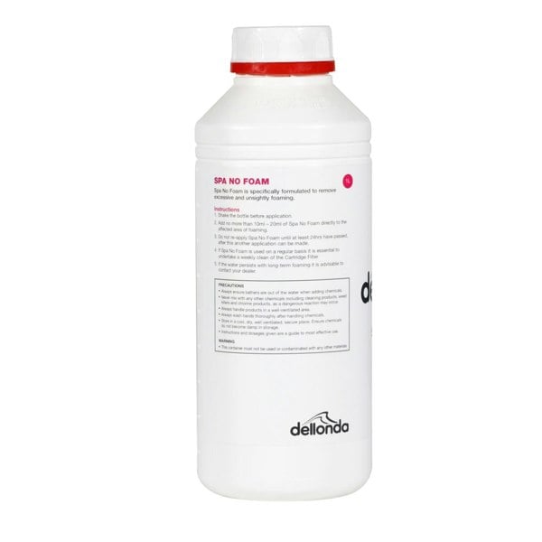 1kg Swimming Pool Hot Tub & Spa Defoamer - Eliminate Foam Build-Up - LoopsDirect