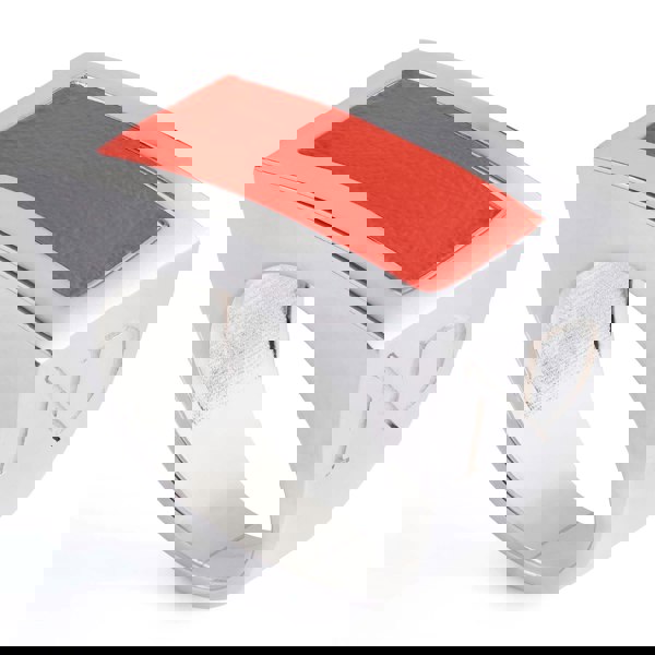 N'Damus London Hatton Sterling Orange Ring