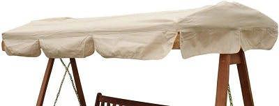 The Garden Marketplace Spare Canopy for 2 Seater Garden Swing Seat or Hammock in Choice of Colours, 180gsm Polyester Shower-Proof Replacement Cover