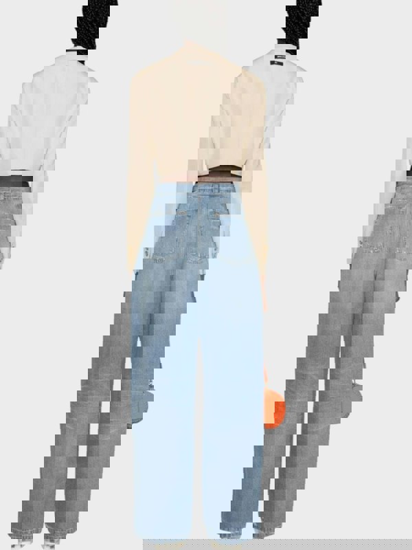 Palm Angels Buttons Cropped Blazer Beige - Supplied FashionPalm Angels