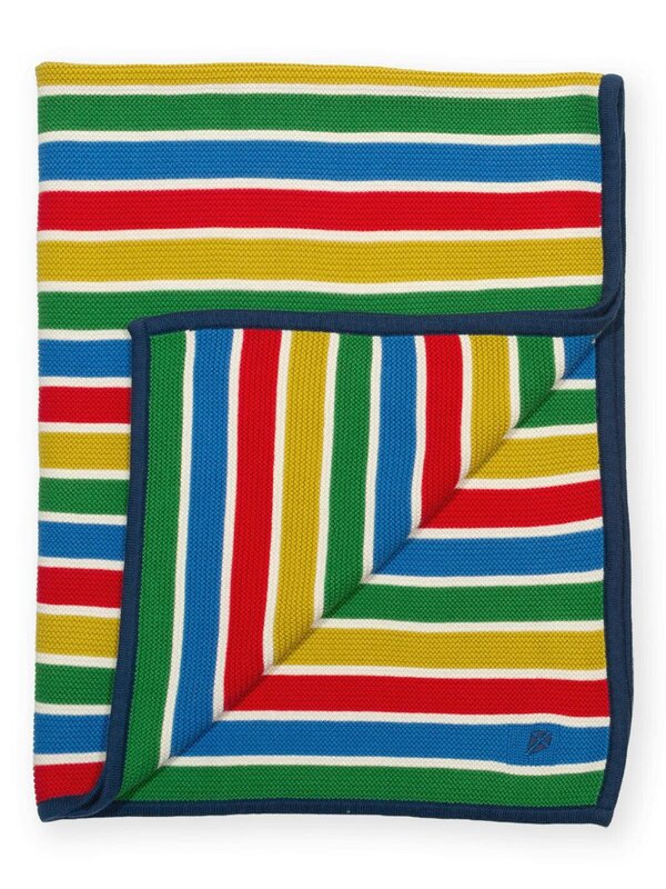 Kite Baby Organic Bertie's Blanket Rainbow
