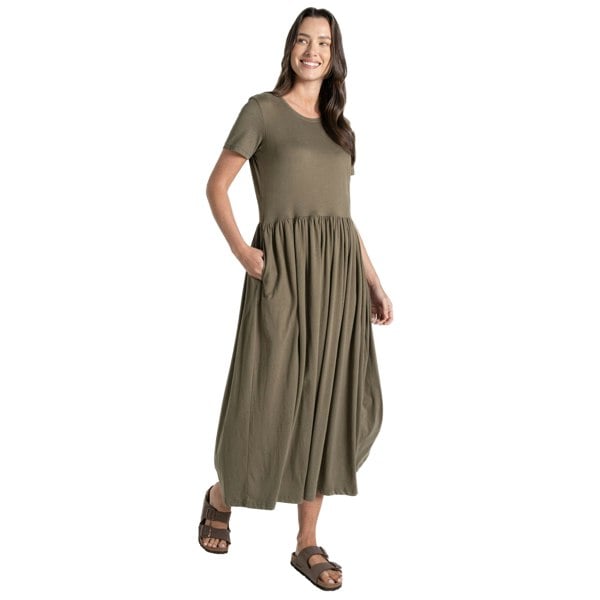Craghoppers Womens/Ladies Ember NosiBotanical Maxi Dress - Wild Olive