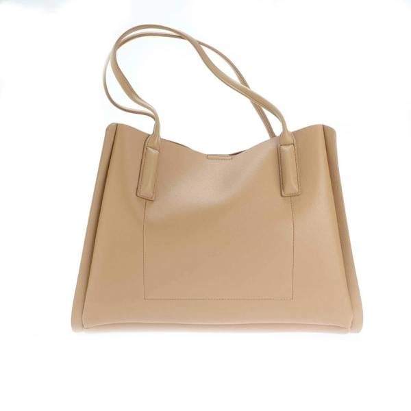 DKNY Josie Polyurethane Tote Bag - Brown - 