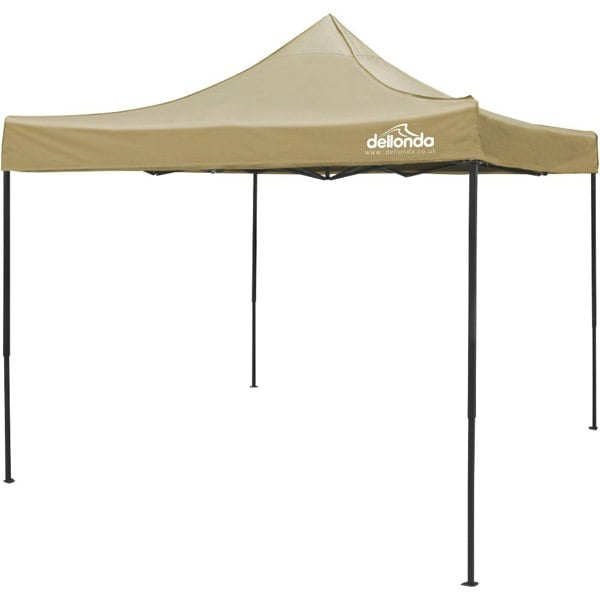 3x3m Pop-Up Gazebo - BEIGE Heavy Duty Frame & Water Resistant - Garden Pavillion