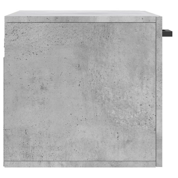 Berkfield Wall Cabinet Concrete Grey 60x36.5x35 cm Engineered Wood
