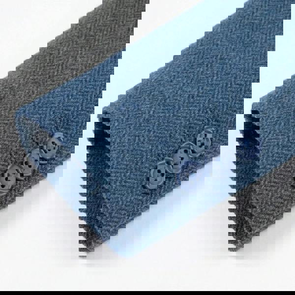 TruClothing IMW-01 - Women's Blue Tweed Herringbone Blazer Waistcoat