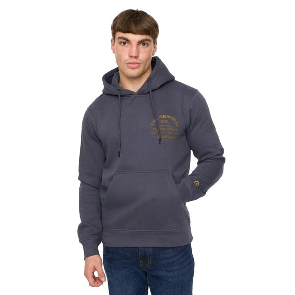 Crosshatch Mens Shoptown Hoodie - Navy