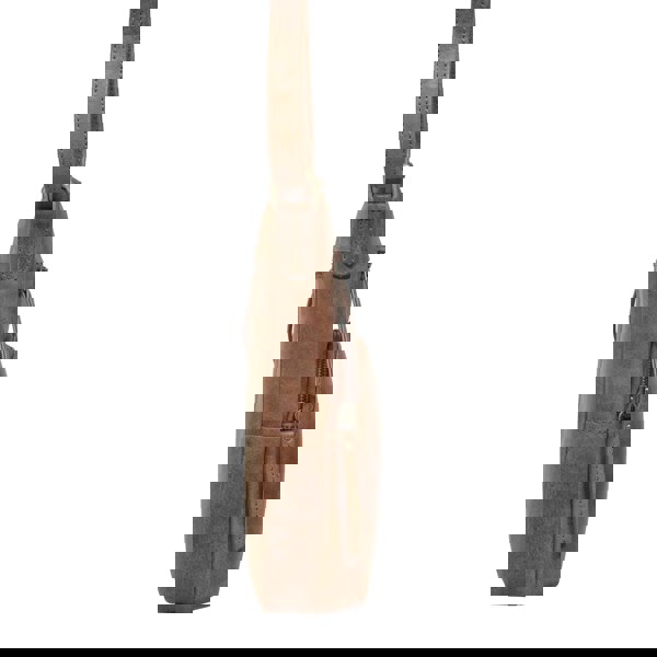 Assots London 'AGATHA' Distressed Tan Vintage VT Real Leather Crossbody Bag