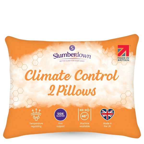 Slumberdown Climate Control Firm Support Pillow