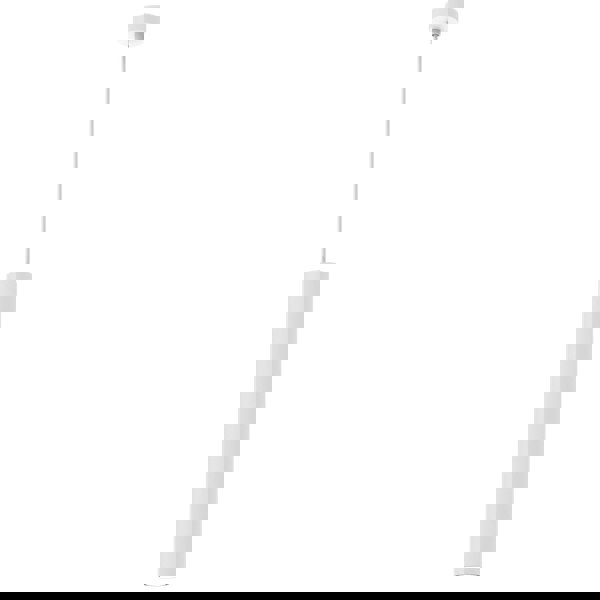 Milagro Hudson Pendant Lamp Hand Made High Quality Elegant Cylindrical Design With Matt White Finish