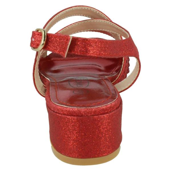 Spot On Girls Spot On Mid Heel Mule Sandals H1105