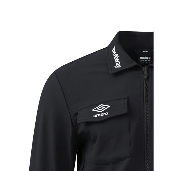 Umbro Mens 24/25 West Ham United FC Presentation Jacket - Black - 