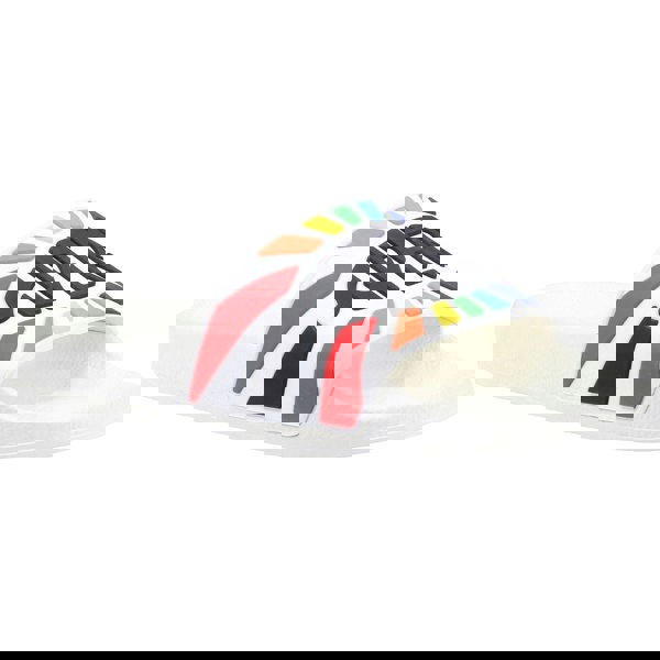 Superga Slide Multicolour Logo Sandals - White/Multicolour