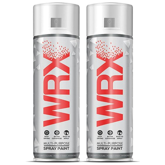 WRX 2X WRX Black Surface Primer Spray Paints 400ml