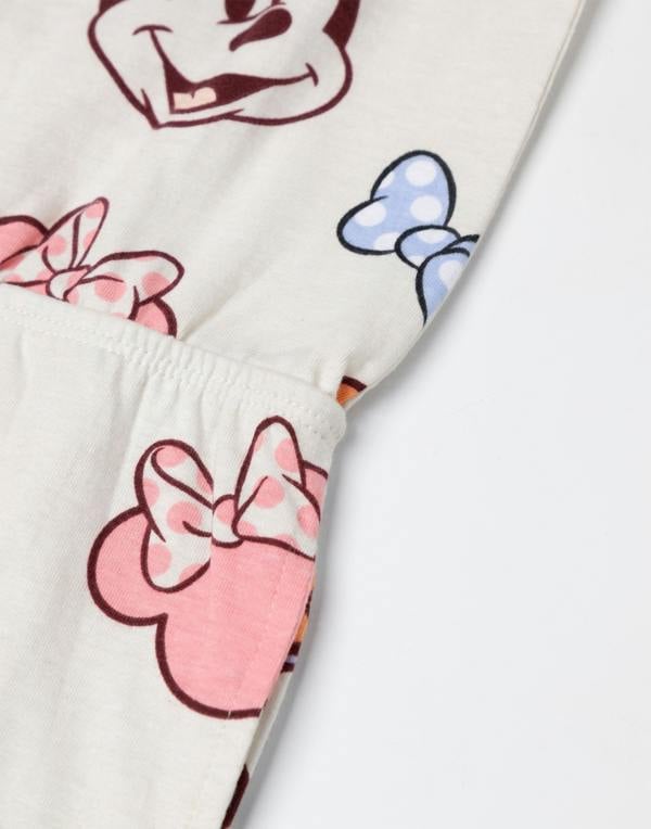 Disney Minnie Mouse Girls Multicoloured Character AOP Sleeveless Playsuit