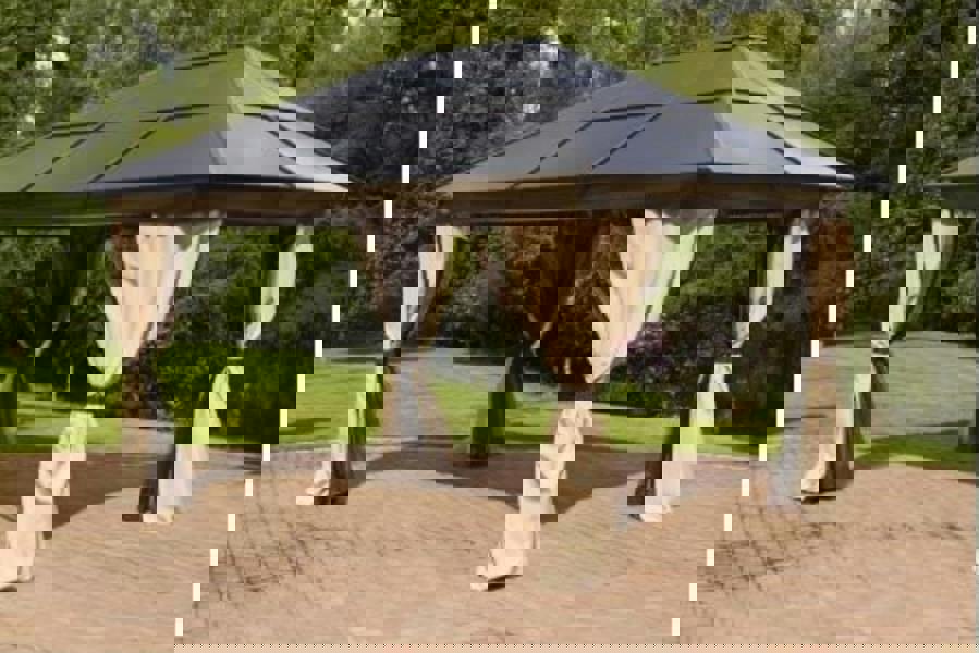 Polycarbonate Plus Gazebo Curtain Set The Garden Furniture Shop