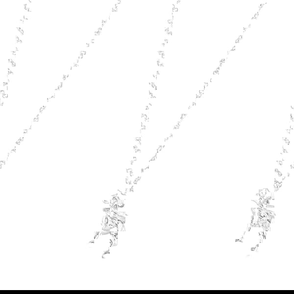 Mylee London Border Collie Silver Necklace - Personalised