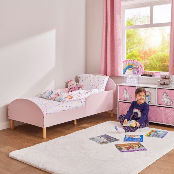 Liberty House Toys Kids Pink Toddler Bed