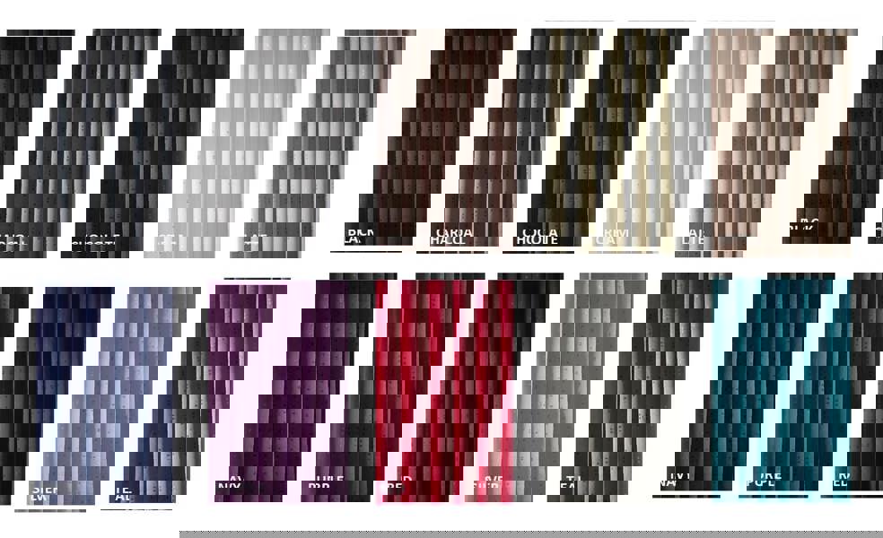 Luxury Living Adi Lined Pencil Pleat Curtains