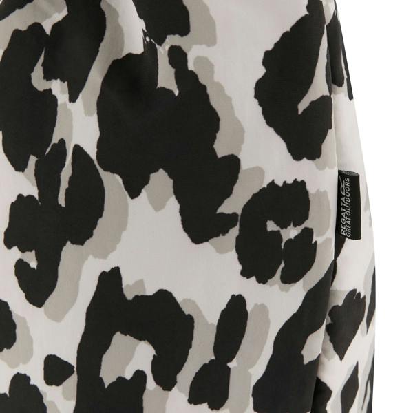Regatta Leopard Print Shoulder Bag - Brown/Black - 