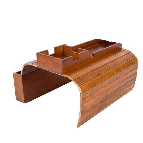 Maison des Cadeaux Bamboo Sofa Armrest Tray
