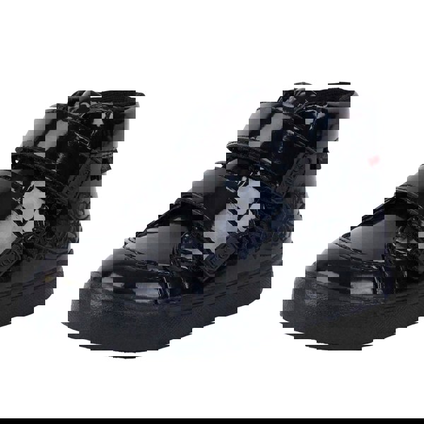 Kickers Childrens/Kids Tovni Hi Stardust Patent Leather Boots - Black