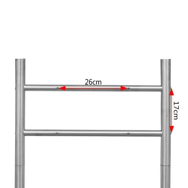 Berkfield Stainless Steel Stand for Mailbox